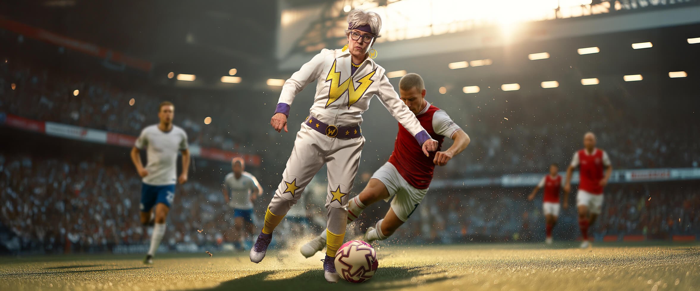 "Curtains up" for the Premier League! 