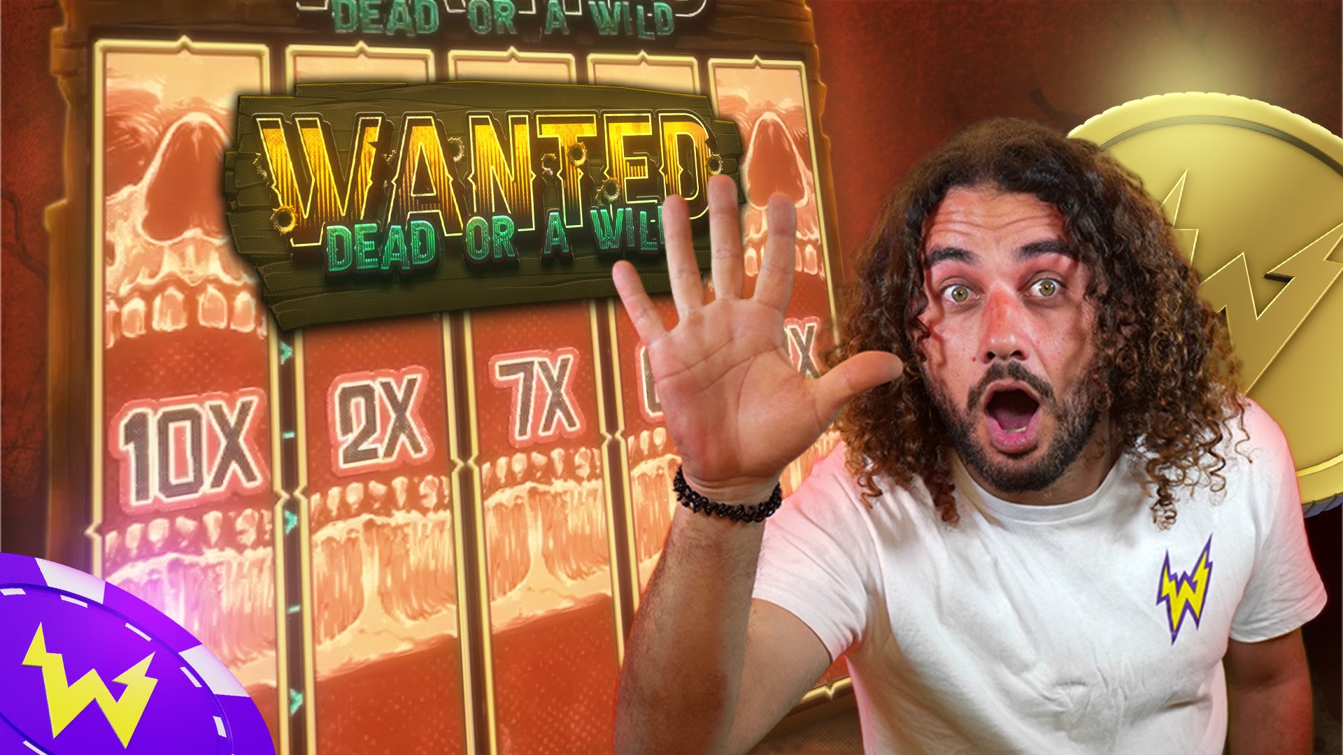 Crazy Chaz - Wanted Dead or a Wild - 9,912x win!