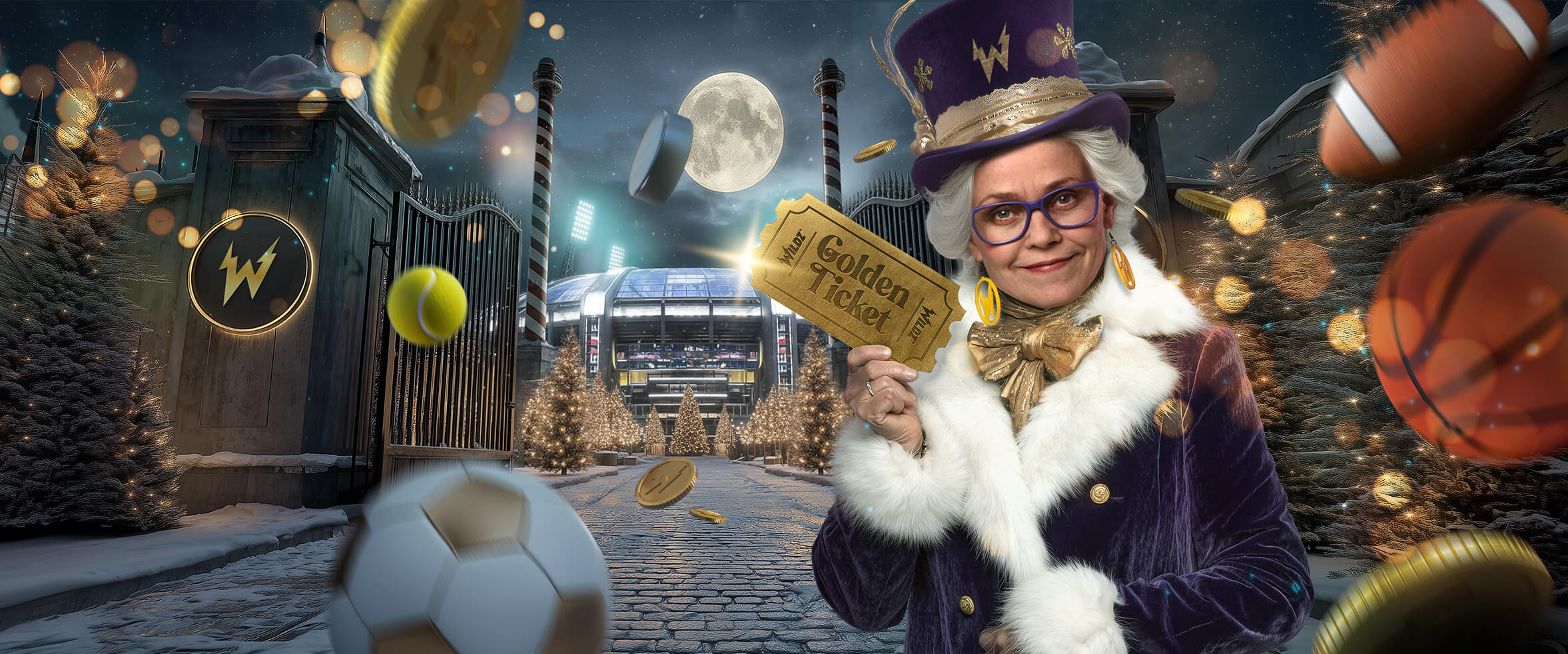 🏈 Wildzmas Wagers: Win a €10,000 Sports Dream Trip!
