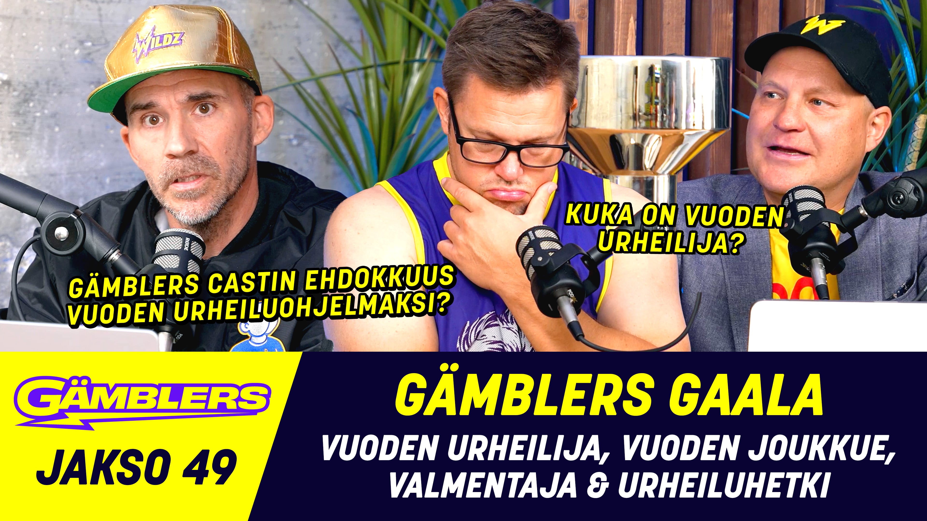 Gämblers Gaala: Vuoden Urheilija, Vuoden Joukkue, Valmentaja & Urheiluhetki