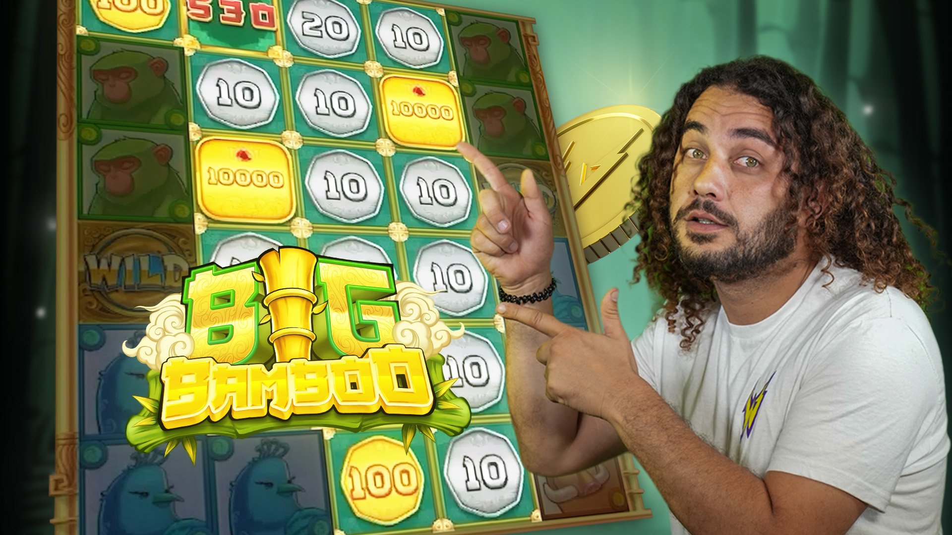 Big Bamboo - 12,095X win! - Crazy Chaz