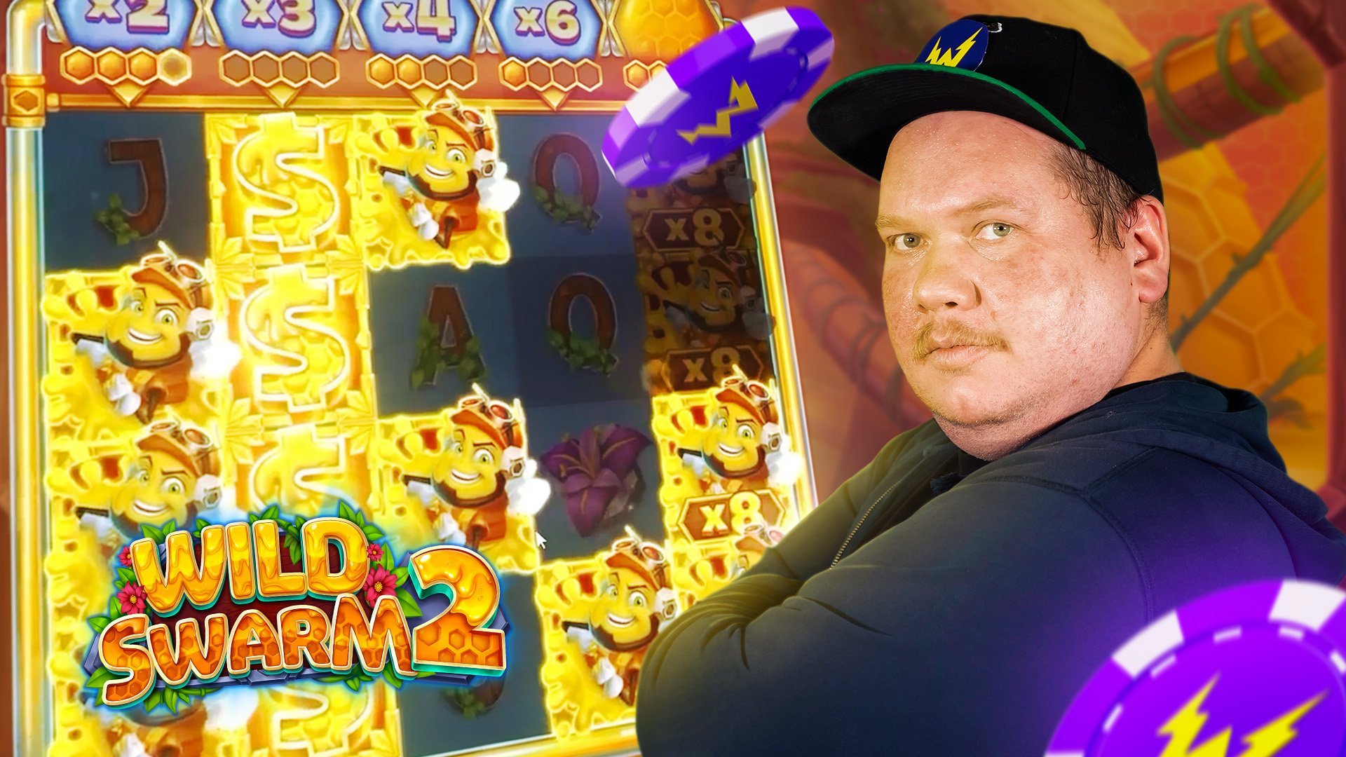 Wild Swarm 2 - 1,116X win! - The Juuso Show