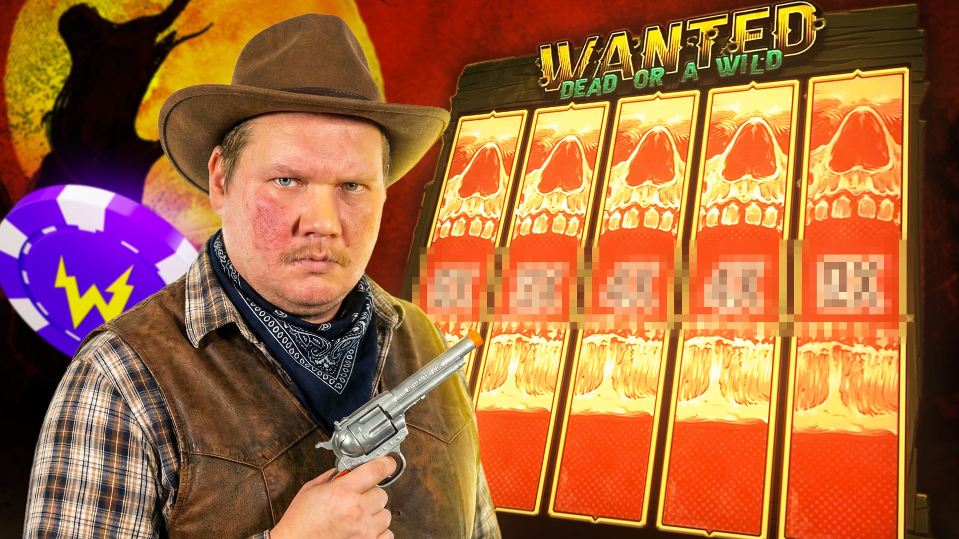 Dead or a Wild - 4,500X win! - The Juuso Show