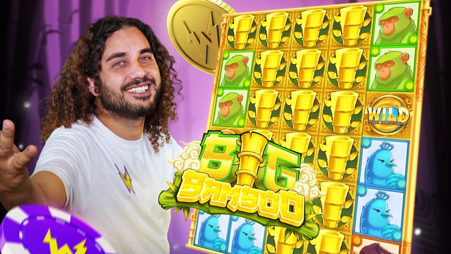 Big Bamboo - 5,208X win! - Crazy Chaz
