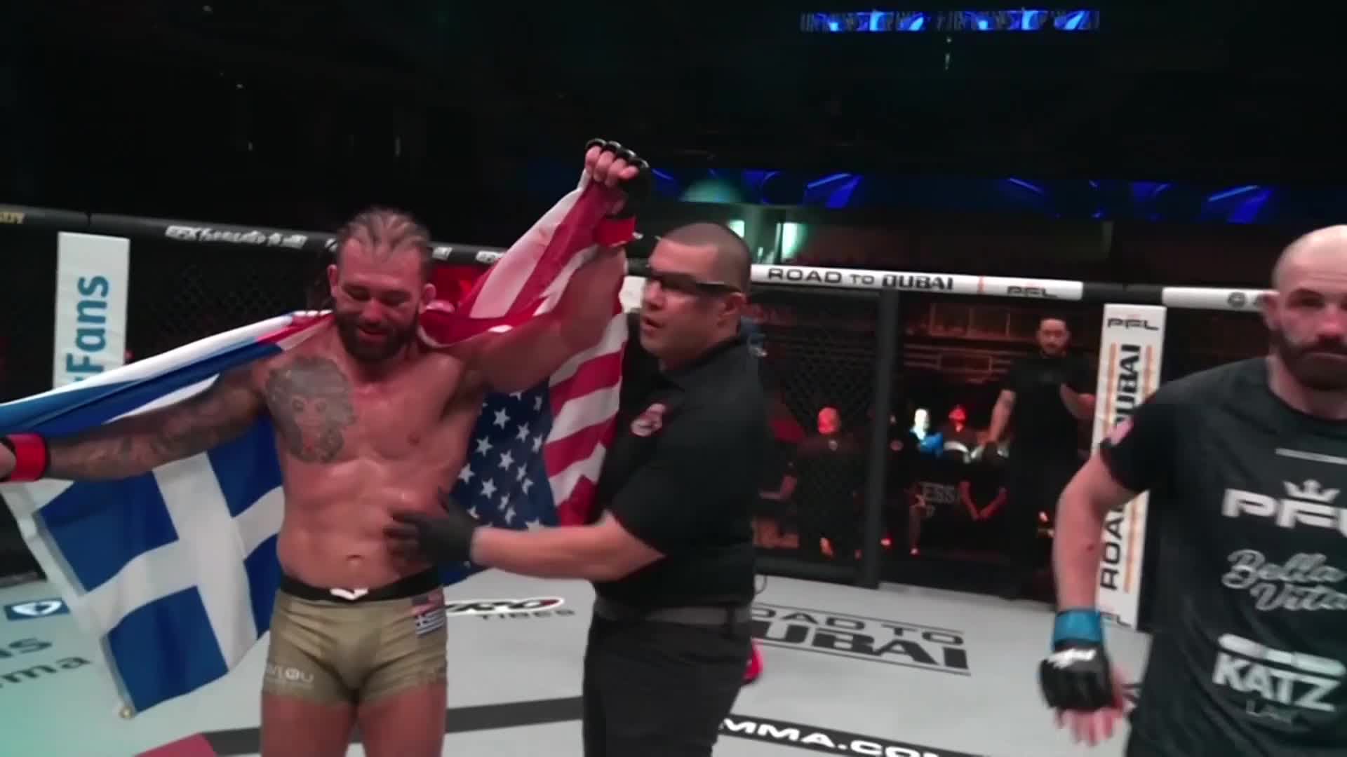 Valanti Atsas vs. Nate Jennerman - Fight Highlights